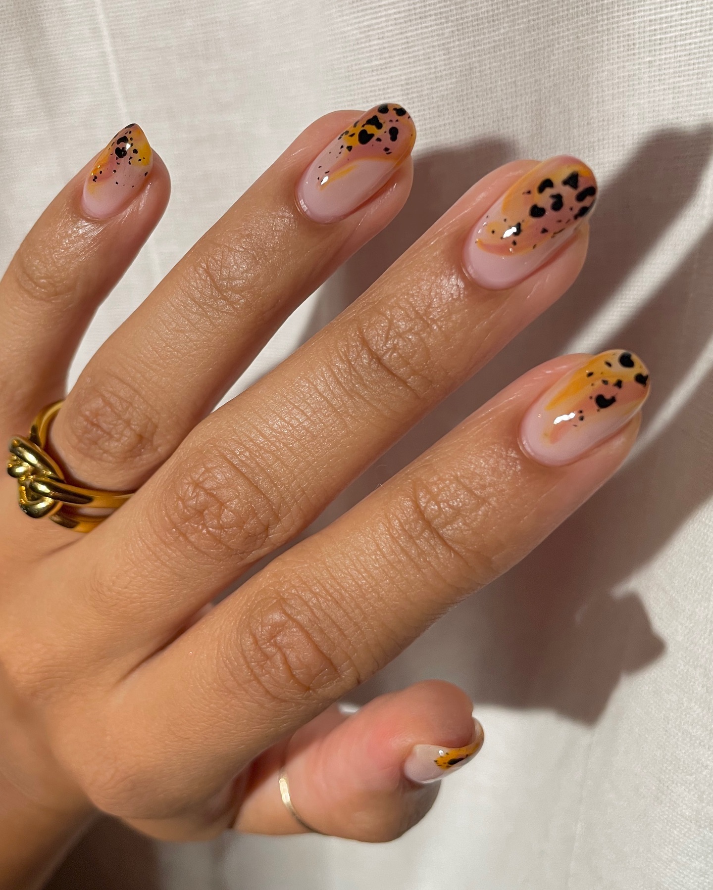 Leopard Print Nails